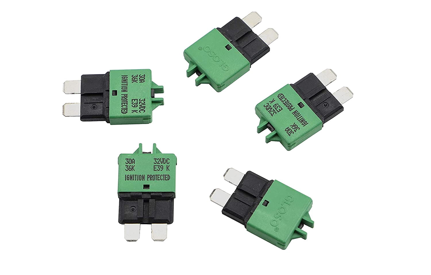 GLOSO E37 Auto (T1) Reset Low Profile ATC/ATO interruttori