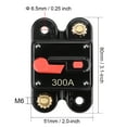 thumbnail image 2 of Uxcell 300A 12-48V Fuse Holder Inline Block Circuit Breaker Replacement, 2 of 3