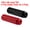Red/Black, variant on Uxcell 4 Pack Aluminum Alloy Bike Pegs Anti-Skid Fit 3/8 inch Axles Purple Black