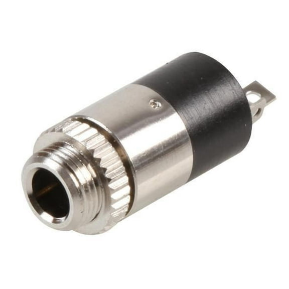 PRO SIGNAL - 3.5mm 3 Pole Stereo Chassis Mount Jack Socket with Solder Terminals