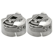 MRLESS 2-Pack Stainless Steel Sewing Machine Bobbin Case Replacement Accessories