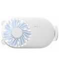 thumbnail image 3 of serony Desktop Air Cooling Fan Portable Handheld Pocket USB Electric Plastic Fan with 3 Wind Modes, 3 of 7