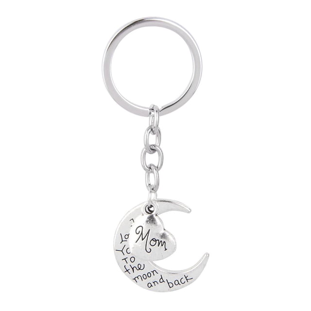 Nombre Corazón Lvero Lvero Bolsa Colgante Regalo Baoblaze Llavero Split