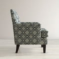 thumbnail image 3 of Jofran Aubrey Contemporary Geometric Upholstered Accent Chair with Nailhead Trim, 3 of 5