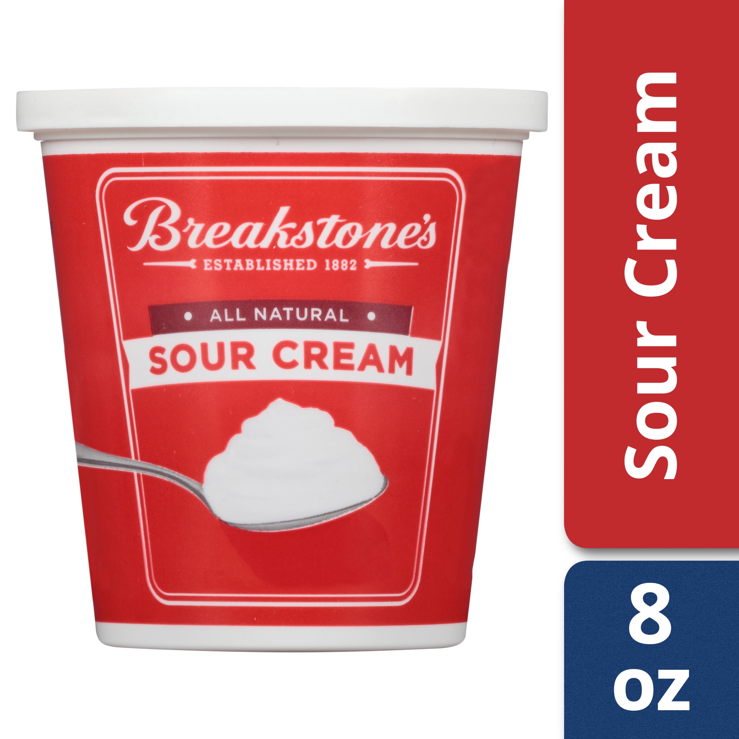 Breakstone's All Natural Sour Cream, 8 oz Tub