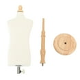 thumbnail image 2 of Forme de Robe, Modèle de Torse Facile à Assembler Polyvalent Fixable avec Support pour Design, 2 of 7