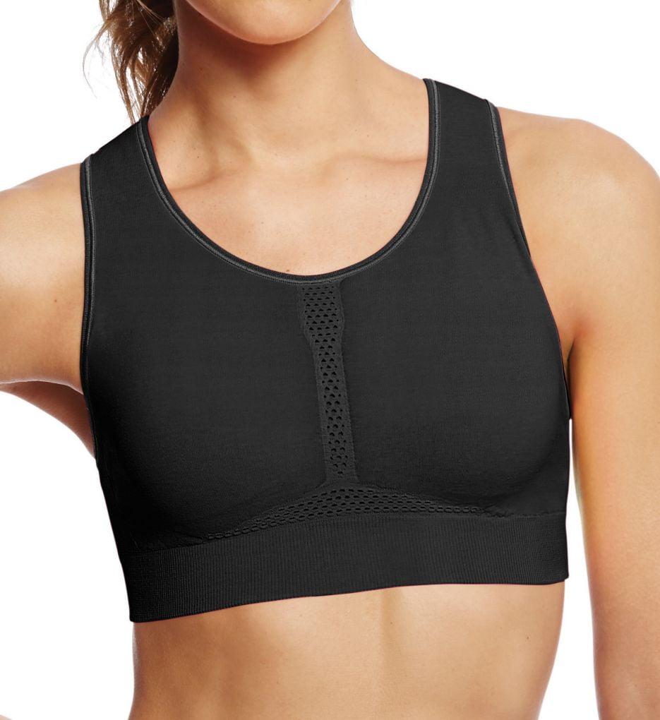 black sports bra walmart