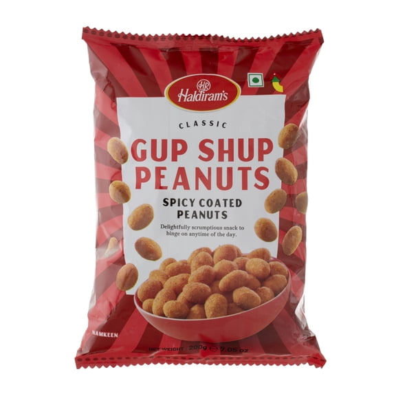 Haldiram's Gupshup Peanuts Spicy Coated 7.05oz