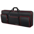 thumbnail image 1 of Funda para teclado SNIGJAT de 61 teclas blanda con bolsillos impermeables, 1 of 8