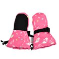 thumbnail image 1 of Jan & Jul Waterproof Stay-on Winter Snow and Ski Mittens Fleece-Lined for Baby Toddler Girls (XS: 0-2Y, Origami), 1 of 6