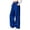 Blue, variant on Sweatpants for Women Empire Waist Wide Leg Loose Fit Solid Color Trousers With Pocket Basic Bottoms Black L
