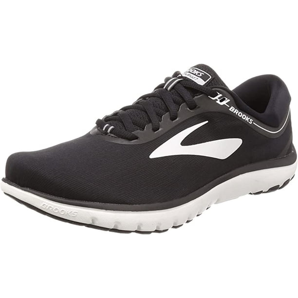 Brooks - Brooks Men's PureFlow 7 Running Shoes, Black/White, 11.5 D(M ...