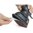 thumbnail image 2 of WEN Detailing Palm Sander 80-Grit Hook and Loop Sandpaper (10-Pack), 2 of 3