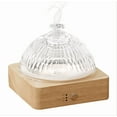 thumbnail image 2 of Solid Wood Aromatherapy Diffuser – Natural Grain Essential Oil Diffuser with Auto Shut-Off, Quiet Mist for Bedroom, Office & Home Relaxation (Includes Brush & Measuring Cup), 2 of 6