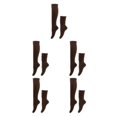 thumbnail image 3 of Decodeary 2piece Enjoy Easy-wearing And Breathability With Slouch Socks Designed Coffee 5Set, 3 of 6