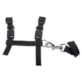 thumbnail image 1 of Arnés para gatos, collar de correa de nailon de diseño ajustable con correa, arnés de seguridad para gatos separable para perros pequeños y mascotas que caminan al aire libre, negro MFZFUKR WFLD-55, 1 of 8