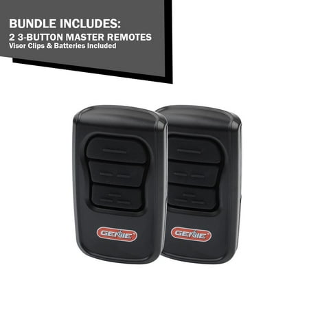 2 Pack Genie Master Garage Door Opener Remotes Works W All