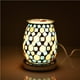 thumbnail image 2 of Difusor De Aroma Cuadrado Hexagonal De Cera Eléctrica Lámpara De Aroma De Control Táctil Calentador De Cera De Cristal Desmontable Lámpara De Vela De Fragancia Eléctrica Decoración Para Dormitorio Serendint HA027236-03, 2 of 7