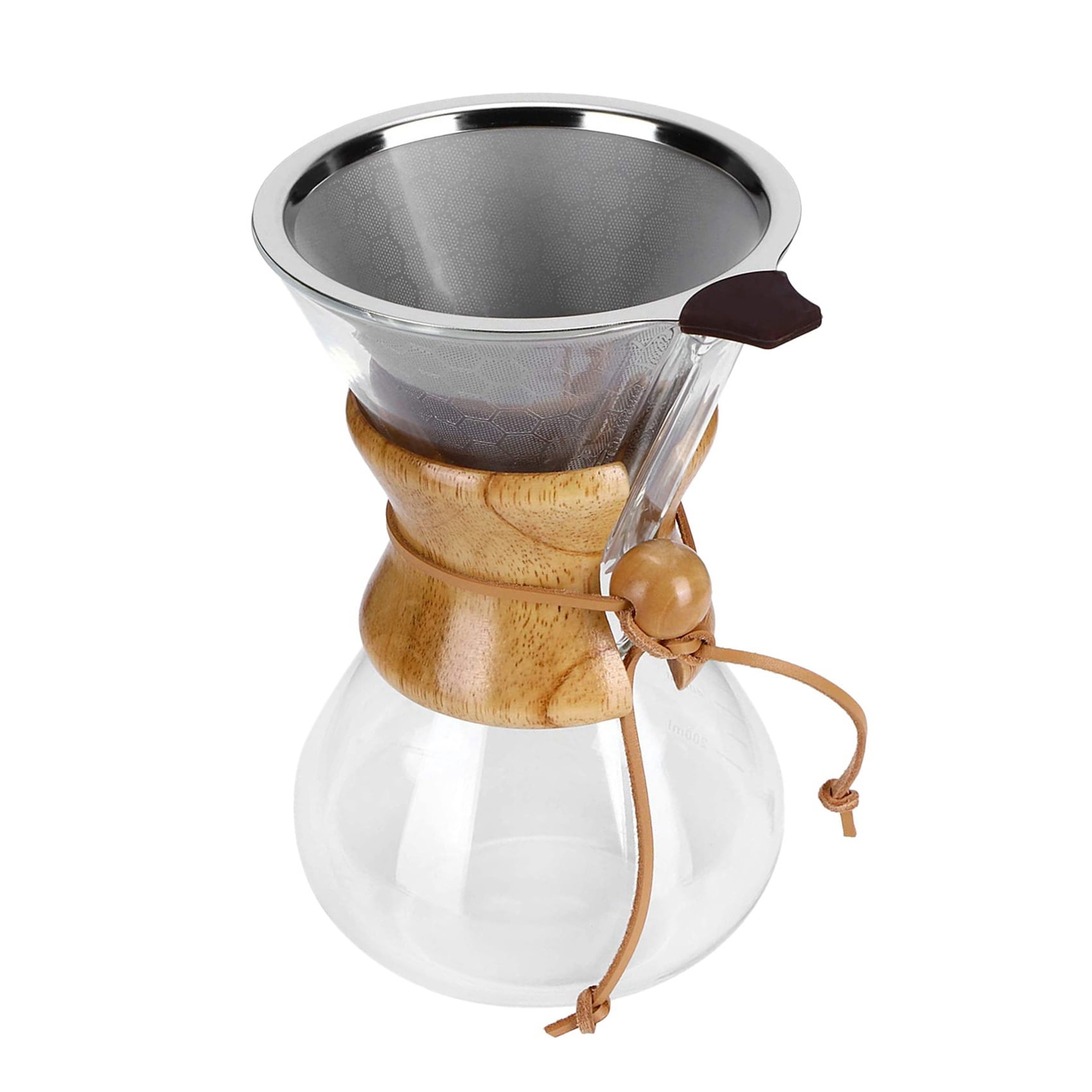 Pour over Coffee Maker with Stainless Steel Filter Coffee Dripper