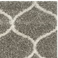 thumbnail image 6 of SAFAVIEH Hudson Arline Geometric Shag Area Rug, Grey/Ivory, 8' x 10', 6 of 7