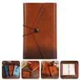 thumbnail image 3 of Miangastore Notepad Artificial Leather 1Pcs 5.7x4 In, 3 of 8