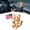 Cat, variant on RZDLIZJ 1 Pcs Patriotic Puppy Dog Figurines Memorial Day Table Top Wooden Statue Patriotic Table Decor 4th of July Decorations for Independence Day Indoor Office Desk Mantle Home Decor
