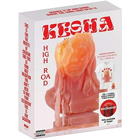 Kesha High Road with cd and large T-shirt