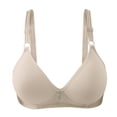thumbnail image 1 of Kcodviy Women Casual Breathable Tube Bra Sports Top Bra without Steel Compression Bra for Women Ring Gathering and Adjusting Women Bras Plus Size Front Close Bra, 1 of 4