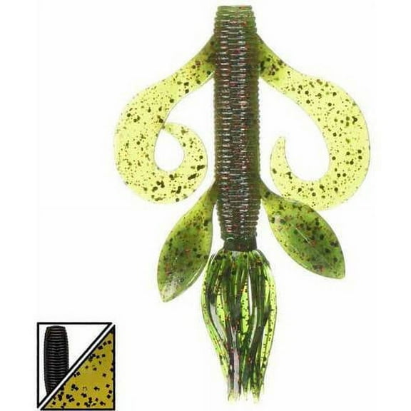 Yamamoto 5-07-194J Kreature 4" 7pk Fading Watermelon with Large