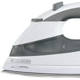 thumbnail image 5 of BLACK+DECKER QuickPress Steam Iron with Smart Steam Technology, Anti-Drip, Auto Shut-Off, F976, 5 of 5