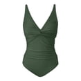 thumbnail image 5 of Afdoent Women One Piece Swimsuits Women Strapless Swimsuit Bandeau Bathing Suit Swimwear 2026 Beach Vacation Clothes, 5 of 5