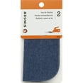 thumbnail image 2 of Iron-On Patches 5"X5" 2/Pkg-Denim, 2 of 2