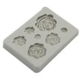thumbnail image 3 of Billuyoard 3D Rose Fondant molde antiadherente flor molde de silicona para decoración de pasteles Sugarcraft Chocolate Herramientas y accesorios para hornear, 3 of 5