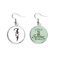 thumbnail image 1 of La inscripción chino Apellido personaje ji Colgante decorativo temporada pendientes de primavera joyas Unbranded M, 1 of 3