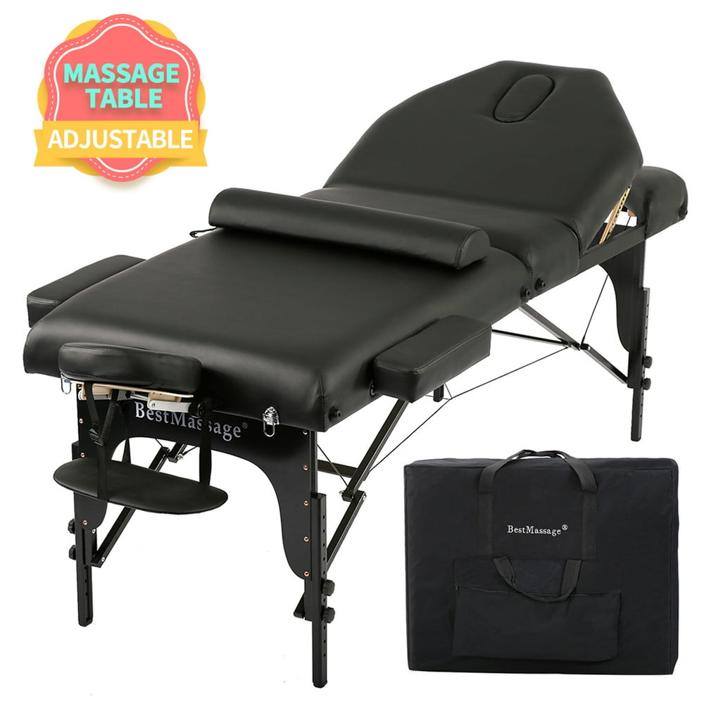 Professiona 4" Pad Portable Reiki Portable Massage Table W/ 77" Long