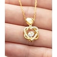 thumbnail image 2 of Cute Fiancee Heart Knot Gold Necklace, I May not be a Millionaire, but I'll be Rich in Love as, Fancy Gifts, Hanukkah Gifts, Kwanzaa Gifts, New Years Eve Gifts, 2 of 5