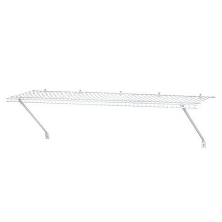 ClosetMaid 3' Ventilated Wire Shelf, White 1031100