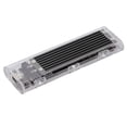 thumbnail image 2 of Adaptador de disco duro externo de 10 Gbps, transparente, NVME M.2 a USB 3.1 Gen 2, color negro, 2 of 14
