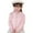 Pink, variant on Girls Soft Knit Cardigan Stylish Round Neck Open Front Top Comfortable Everyday Wear For Toddler To Teen Sweater
