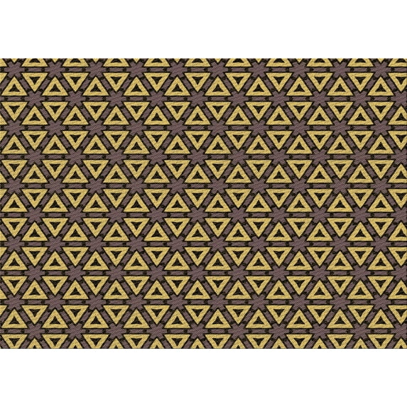 Ahgly Company Machine Washable Indoor Rectangle Transitional Burgundy Brown Area Rugs, 7' x 9'