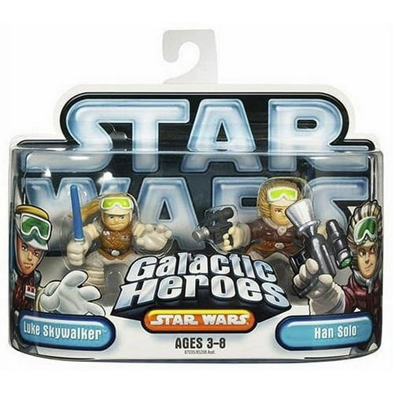Star Wars Galactic Heros Luke Skywalker & Han Solo