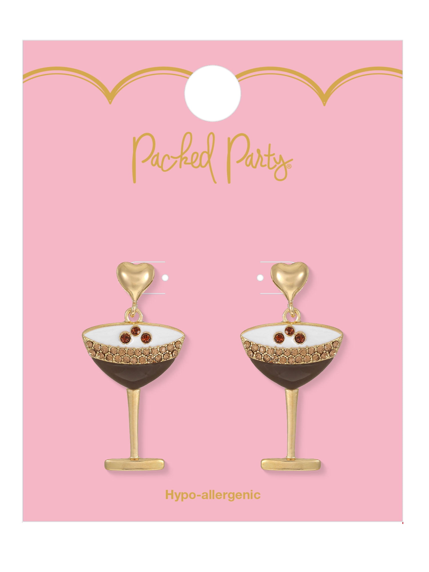 Packed Party Espresso Martini Earrings