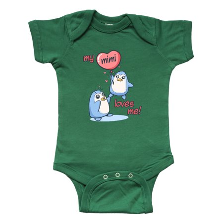 

Inktastic My Mimi Loves Me Gift Baby Boy or Baby Girl Bodysuit