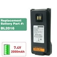 thumbnail image 3 of 7.4V 2000mAh BL2016 Li-ion Battery for HYT PD98X PD980 PD982 PD985B PD985U Two Way Radios Replacement Li-ion Battery, 3 of 8