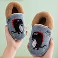 thumbnail image 5 of Zapatos de interior JAMW Pantuflas de dinosaurio para niños Invierno de felpa, 5 of 5