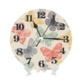 thumbnail image 7 of Kdxio Clock number Print Wall Clock,10 Inch Battery Operated Wall Clocks,Silent Non Ticking Small Analog Clock for Living Room,Office,Home,Bedroom,Kitchen,Bathroom, 7 of 7