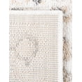 thumbnail image 7 of Unique Loom Aurelia Collection Area Rug - Hadrian (6' x 9' Rectangle Ivory/Blue), 7 of 7