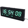thumbnail image 3 of Wall Clock Led Digital Wall Clock Large Modern LED Digital Wall Clock Date Temperature 24 Or 12 Hour Office, 3 of 7