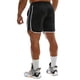 thumbnail image 2 of Sunloudy - Pantalones cortos deportivos para hombre, cintura elástica, transpirable, de secado rápido, para gimnasio, fitness, pantalones cortos delgados Sunloudy  S M L XL XXL, 2 of 8