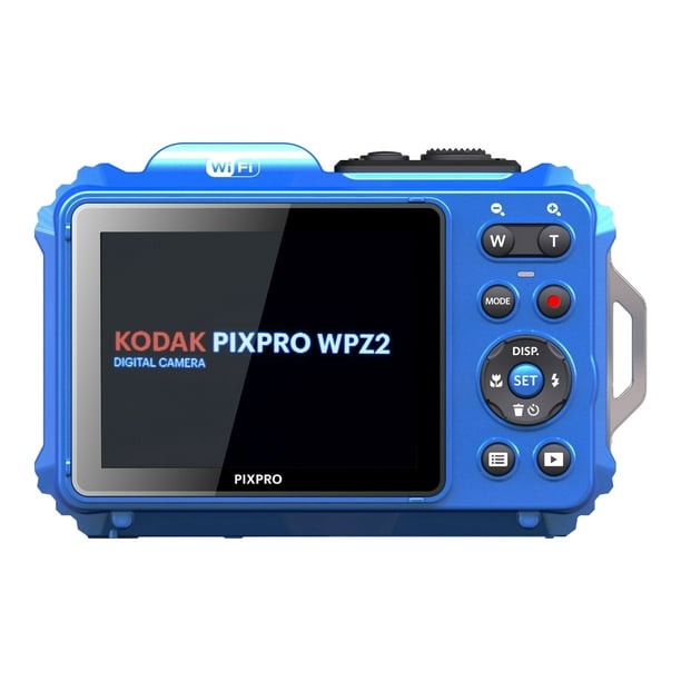 Kodak PIXPRO WPZ2 - Appareil Photo Numérique - compact - 16,35 MP - 1080p / 30 fps - zoom Optique 4x - Wi-Fi - sous l'Eau jusqu'à 45 Pieds